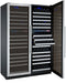 47" Wide FlexCount II Tru-Vino 344 Bottle Four-Zone Stainless Steel Side-by-Side Wine Refrigerator - Allavino 2X-VSWR172-2S20 - Allavino - Wine Fridge Pros