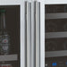 30" Wide FlexCount II Tru-Vino 30 Bottle/88 Can Dual Zone Stainless Steel Side-by-Side Wine Refrigerator/Beverage Center - Allavino 3Z-VSWB15-3S20 - Allavino - Wine Fridge Pros