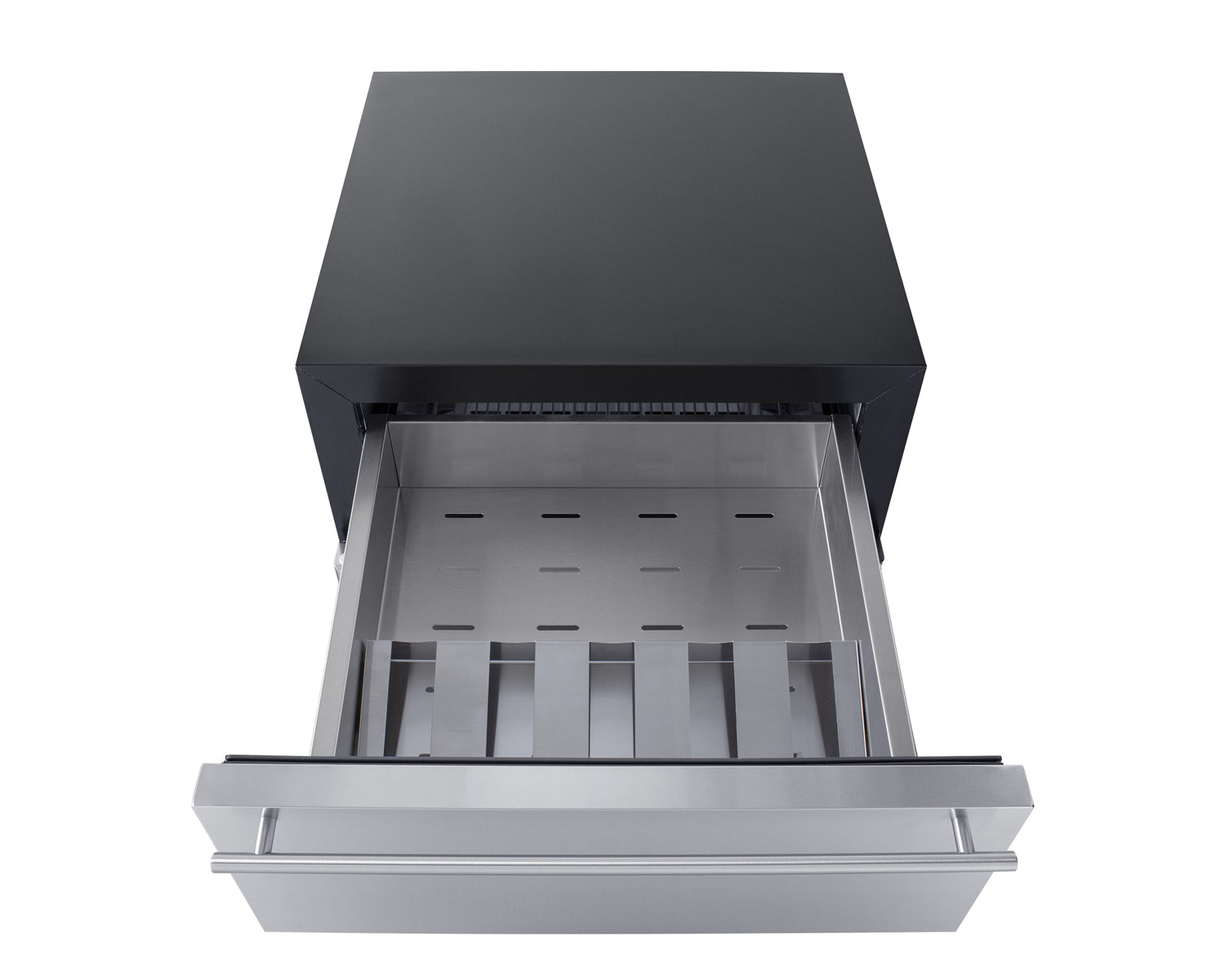 24" Wide Built-In Commercial Beverage Refrigerator With Top Drawer  - Summit SCR615TD - Summit - Wine Fridge Pros