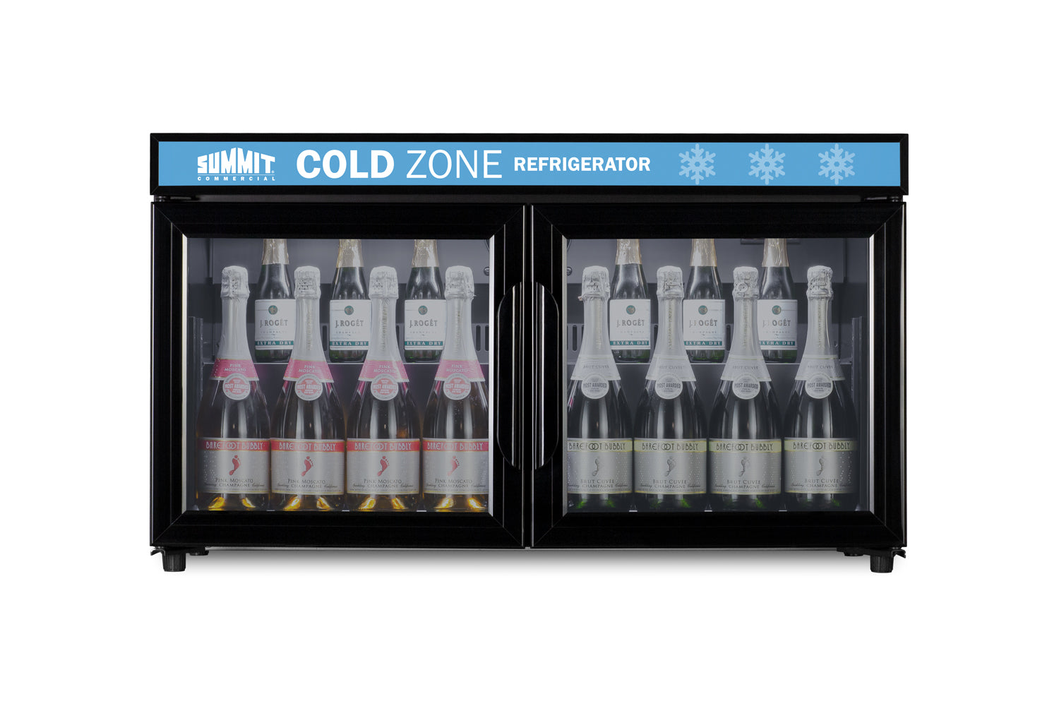 36" Wide Back Bar Beverage Center, Shallow Depth  - Summit SCR3502D - Summit - Wine Fridge Pros