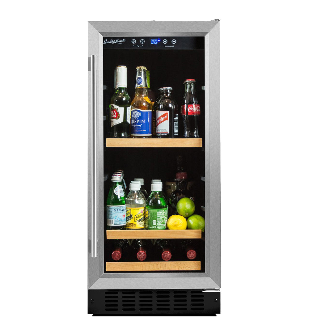 178 Can Stainless Steel Built In Compressor Beverage Cooler