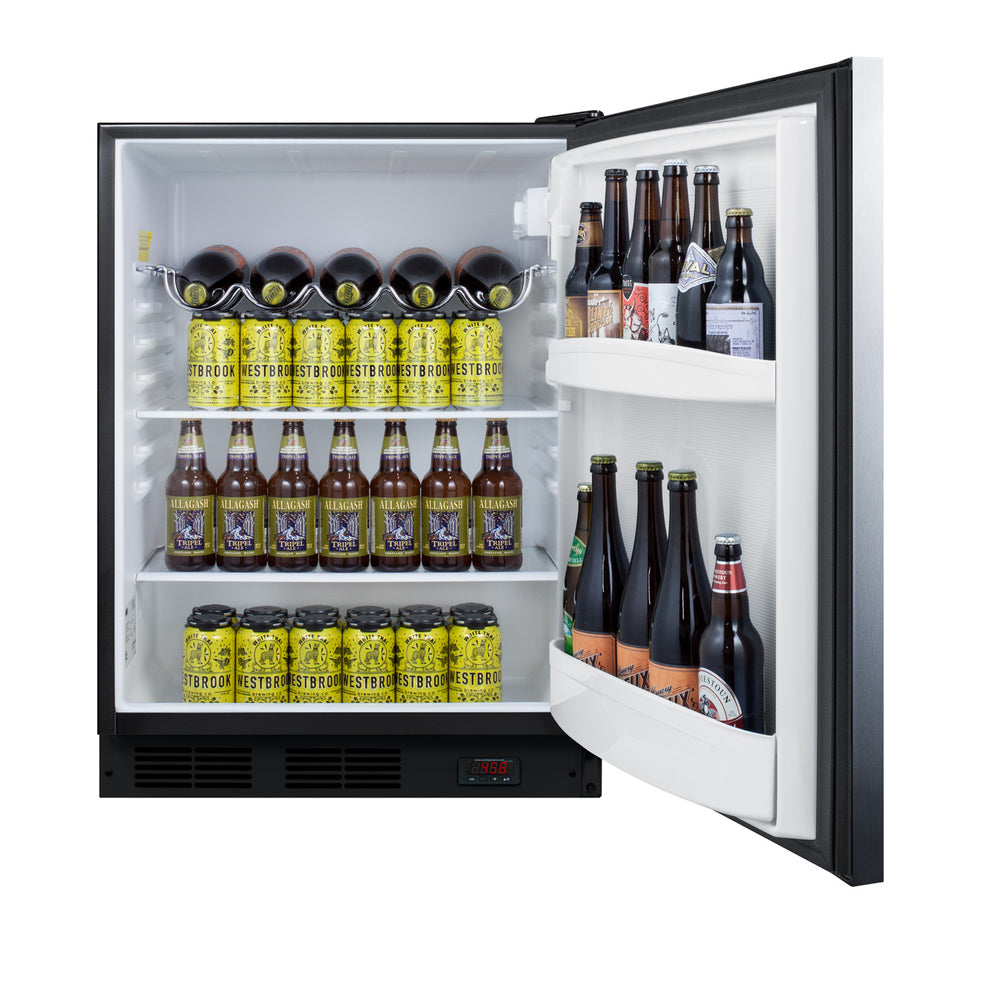 24" Wide Built-In Pub Cellar ADA Compliant  - Summit FF63BKBIDTPUBSSHHADA - Summit - Wine Fridge Pros