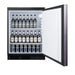 24" Wide Built-In Pub Cellar (Panel Not Included)  - Summit FF7LBLKBIPUBIF - Summit - Wine Fridge Pros