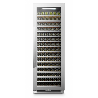 164 BOTTLE SINGLE ZONE WINE COOLER - LANBOPRO LP168S - Lanbo Appliances - Wine Fridge Pros