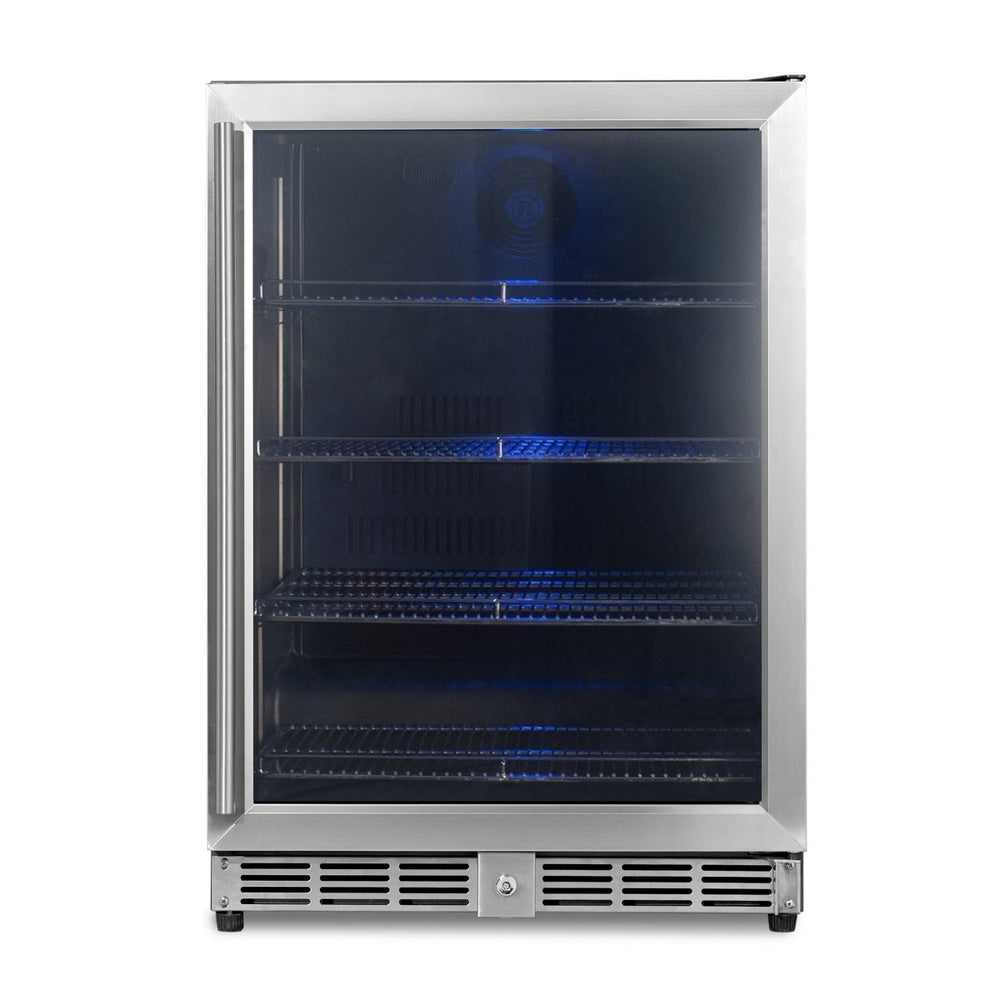 KingsBottle 98 Wine and 300 Beverage Dual Zone Fridge