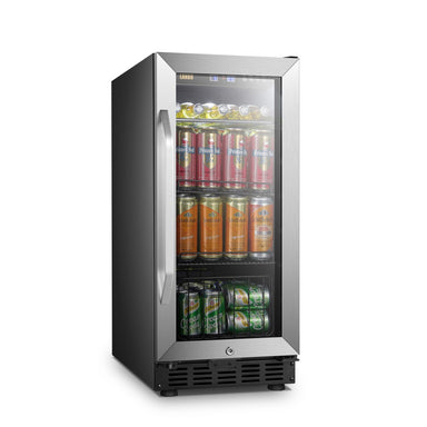 70 CAN BEVERAGE REFRIGERATOR - LANBO LB80BC - Lanbo Appliances - Wine Fridge Pros