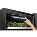 164 BOTTLE SINGLE ZONE WINE COOLER - LANBOPRO LP168S - Lanbo Appliances - Wine Fridge Pros