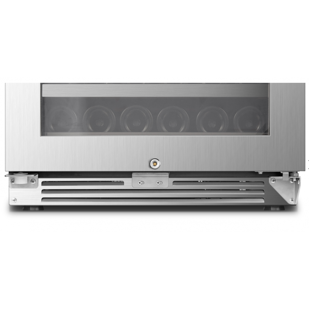 164 BOTTLE SINGLE ZONE WINE COOLER - LANBOPRO LP168S - Lanbo Appliances - Wine Fridge Pros