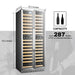 LUXURY 287 BOTTLES DUAL DOOR WINE COOLER - LANBO LW328DD - Lanbo Appliances - Wine Fridge Pros
