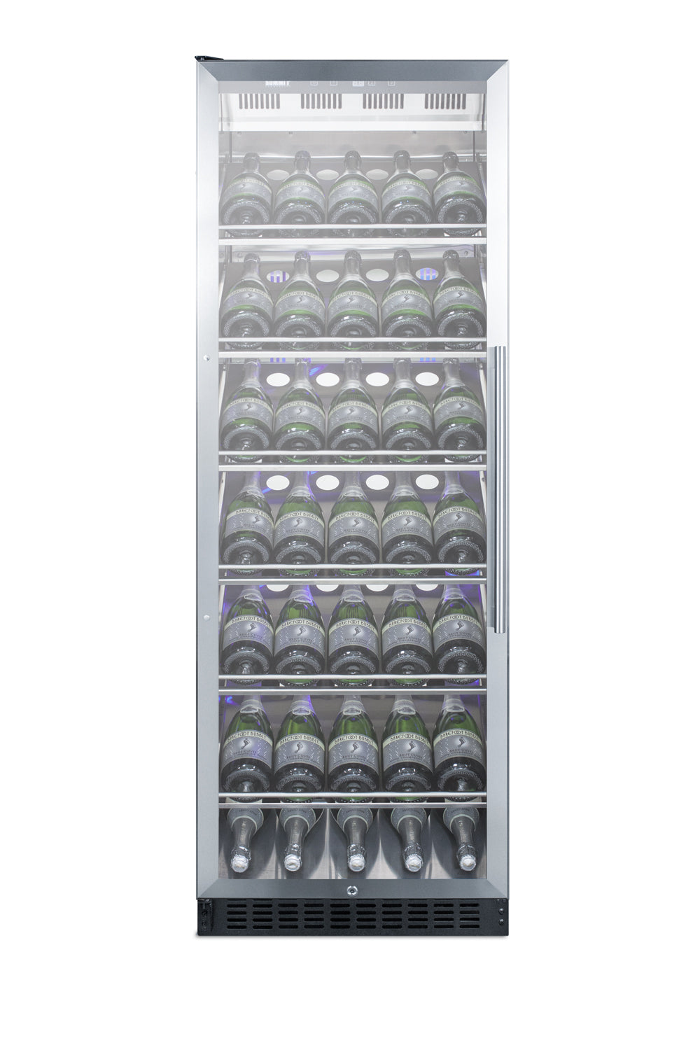 24" Wide Single Zone Commercial Wine Cellar  - Summit SCR1401LHCH - Summit - Wine Fridge Pros