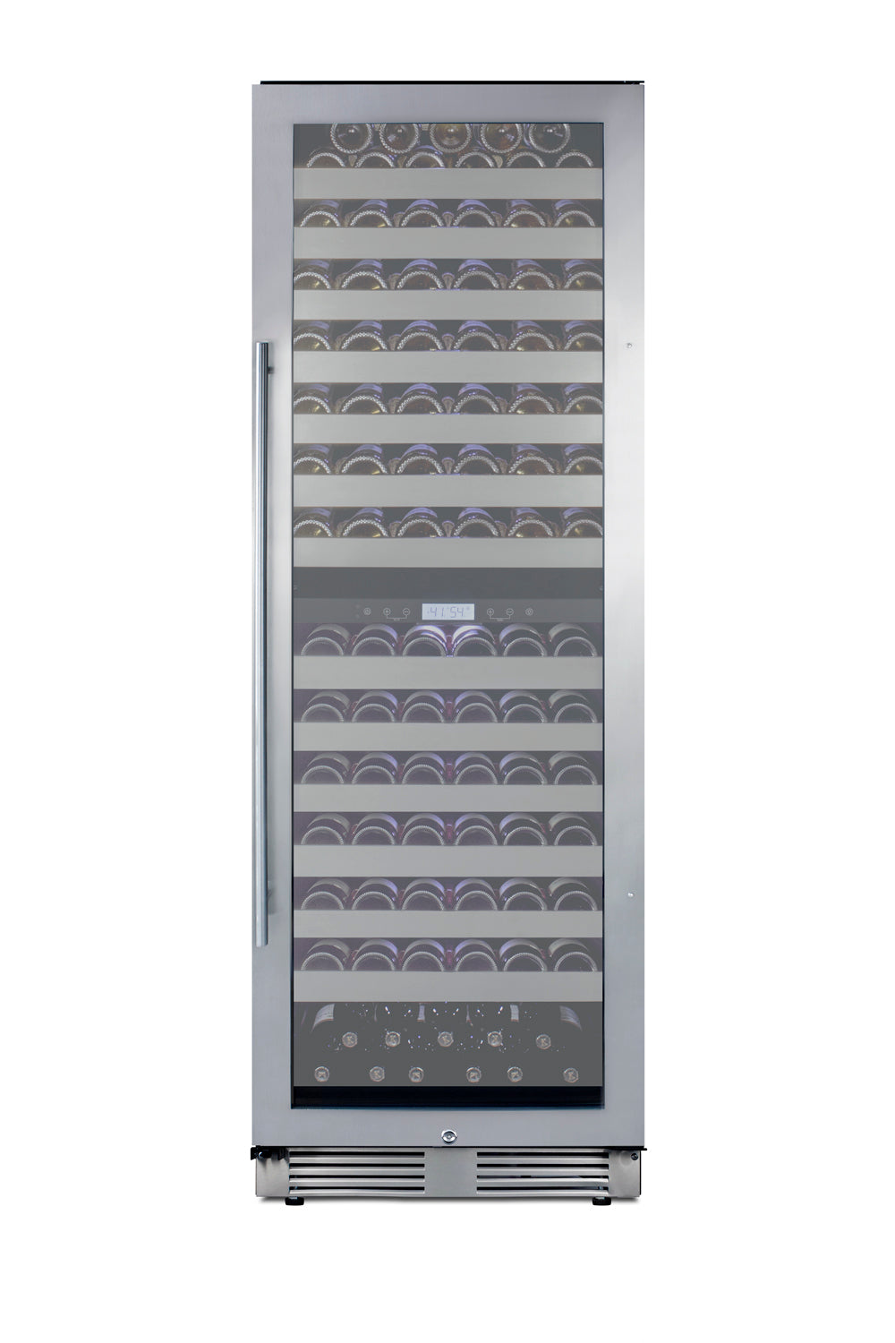 24" Wide Dual-Zone Wine Cellar  - Summit SWCP2163CSS - Summit - Wine Fridge Pros