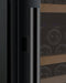 47" Wide FlexCount II Tru-Vino 344 Bottle Four Zone Black Side-by-Side Wine Refrigerator - Allavino 2X-VSWR172-2B20 - Allavino - Wine Fridge Pros