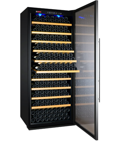 32" Wide Vite II Tru-Vino 277 Bottle Single Zone Stainless Steel Right Hinge Wine Refrigerator - Allavino YHWR305-1SR20 - Allavino - Wine Fridge Pros