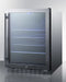 24" Wide Built-In Beverage Cooler, ADA Compliant - Summit ALBV2466CSS - Summit - Wine Fridge Pros