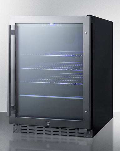 24" Wide Built-In Beverage Cooler, ADA Compliant - Summit ALBV2466 - Summit - Wine Fridge Pros