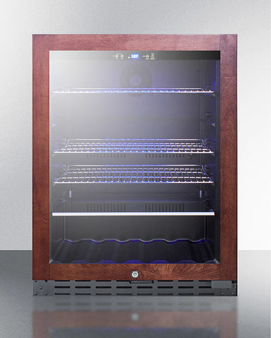 24" Wide Built-In Beverage Cooler, ADA Compliant - Summit ALBV2466PNR - Summit - Wine Fridge Pros