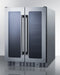 24" Built-In Wine/Beverage Center, ADA Compliant - Summit ALFD24WBVCSS - Summit - Wine Fridge Pros