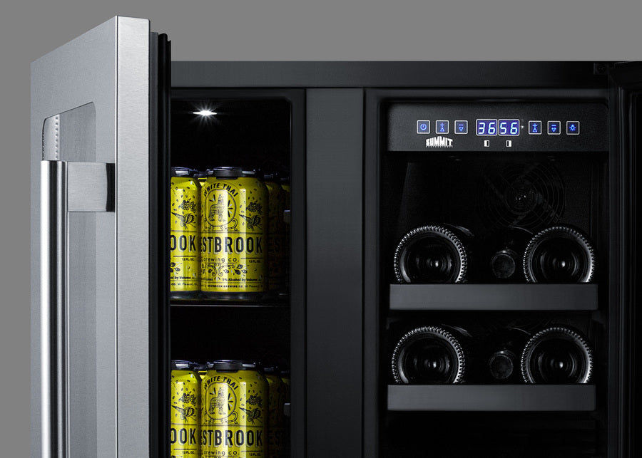 24" Built-In Wine/Beverage Center, ADA Compliant - Summit ALFD24WBVCSS - Summit - Wine Fridge Pros