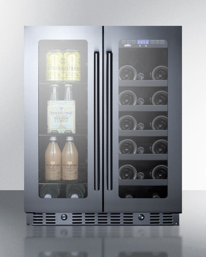 24" Built-In Wine/Beverage Center, ADA Compliant - Summit ALFD24WBVCSS - Summit - Wine Fridge Pros