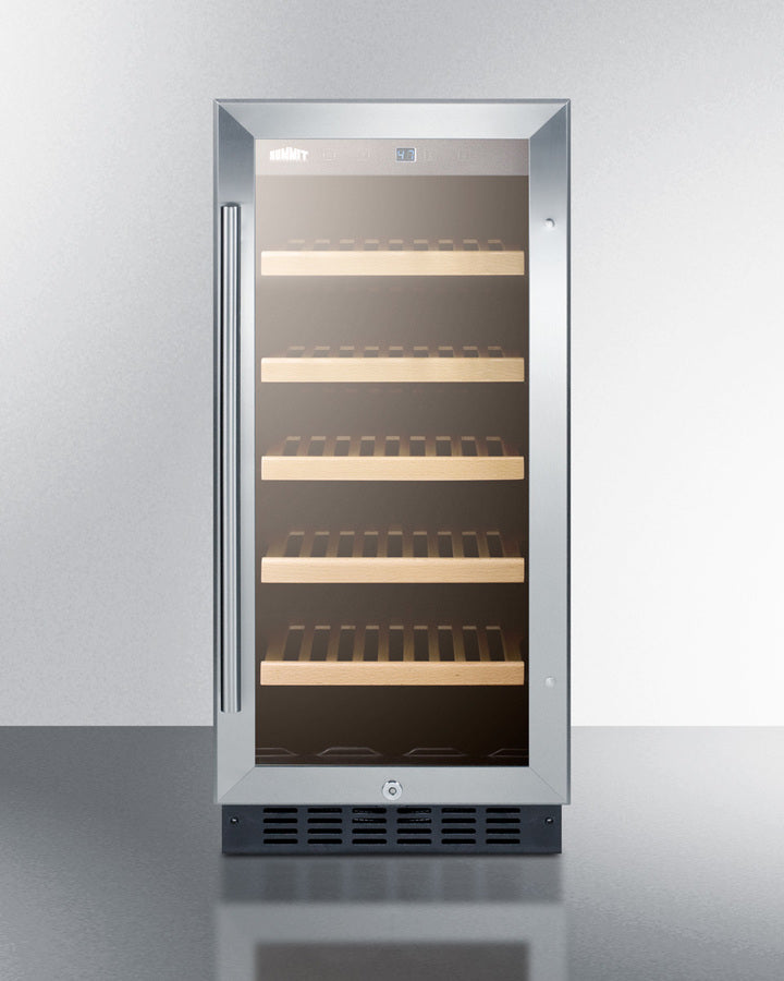 15" Wide Built-In Wine Cellar, ADA Compliant - Summit ALWC15CSS - Summit - Wine Fridge Pros