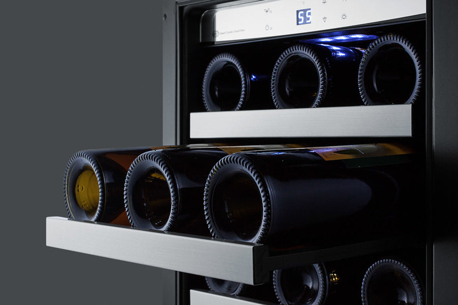 15" Wide Built-In Wine/Beverage Center - Summit CL151WBVCSS - Summit - Wine Fridge Pros