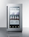 18" Wide Built-In Beverage Center - CL181WBVCSS Summit - Summit - Wine Fridge Pros