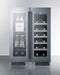 24" Wide Built-In Wine/Beverage Center - Summit CLFD243WBV - Summit - Wine Fridge Pros