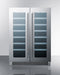 24" Wide Built-In Wine Cellar - Summit CLFD24WCCSS - Summit - Wine Fridge Pros