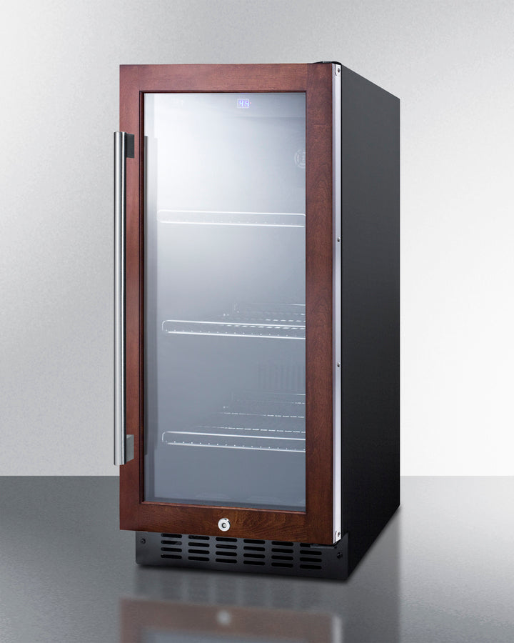 15" Wide Built-In Beverage Center (Panel Not Included) - Summit SCR1536BGPNR - Summit - Wine Fridge Pros