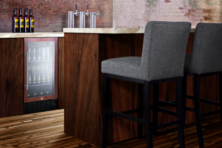 18" Wide Built-In Beverage Center (Panel Not Included) - Summit SCR1841BPNR - Summit - Wine Fridge Pros