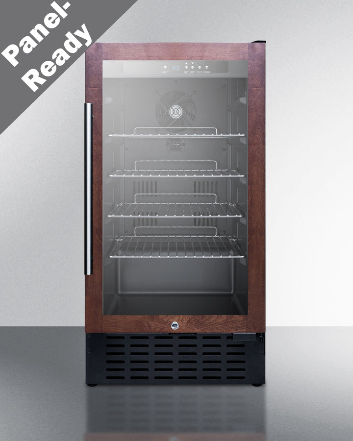 18" Wide Built-In Beverage Center (Panel Not Included) - Summit SCR1841BPNR - Summit - Wine Fridge Pros