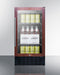 18" Wide Built-In Beverage Center (Panel Not Included) - Summit SCR1841BPNR - Summit - Wine Fridge Pros