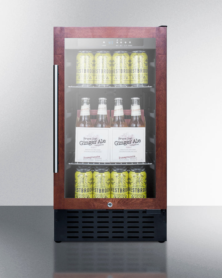 18" Wide Built-In Beverage Center (Panel Not Included) - Summit SCR1841BPNR - Summit - Wine Fridge Pros