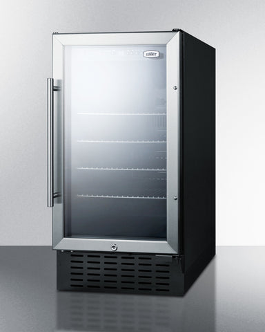 18" Wide Built-In Beverage Center, ADA Compliant - Summit SCR1841BADA - Summit - Wine Fridge Pros