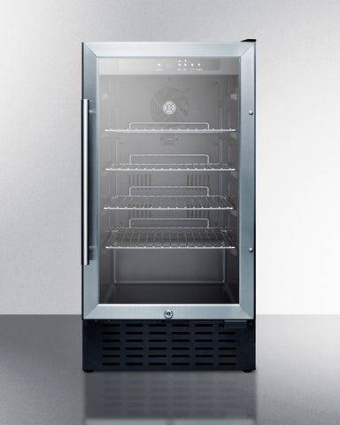 18" Wide Built-In Beverage Center, ADA Compliant - Summit SCR1841BADA - Summit - Wine Fridge Pros