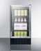 18" Wide Built-In Beverage Center - Summit SCR1841BCSS - Summit - Wine Fridge Pros