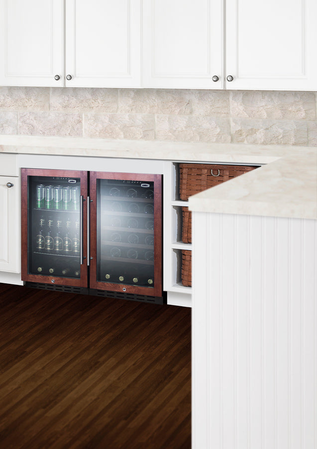 18" Wide Built-In Beverage Center, ADA Compliant (Panel Not Included) - Summit SCR1841BPNRADA - Summit - Wine Fridge Pros