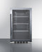 Shallow Depth Indoor/Outdoor Beverage Cooler - Summit SPR488BOSH34CSS - Summit - Wine Fridge Pros