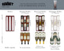 12" wide Built-In Wine Cellar - Summit SWC1224B - Summit - Wine Fridge Pros