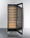 24" Wide Single Zone Wine Cellar - Summit SWC1926BCSS - Summit - Wine Fridge Pros