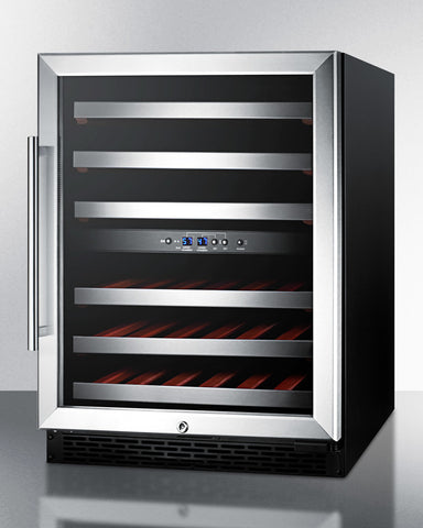 24" Wide Built-In Wine Cellar, ADA Compliant - Summit SWC530BLBISTADA - Summit - Wine Fridge Pros