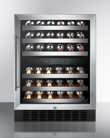 24" Wide Built-In Wine Cellar - Summit SWC530BLBISTCSS - Summit - Wine Fridge Pros