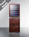24" Wide Combination Dual-Zone Wine Cellar and 2-Drawer All-Refrigerator (Panels Not Included) - Summit SWCDAR24PNR - Summit - Wine Fridge Pros