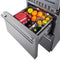 24" Wide Combination Dual-Zone Wine Cellar and 2-Drawer All-Refrigerator - Summit SWCDAR24 - Summit - Wine Fridge Pros