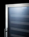 24" Wide Single Zone Wine Cellar - Summit SWC1926BCSS - Summit - Wine Fridge Pros