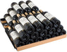 47" Wide FlexCount II Tru-Vino 354 Bottle Dual Zone Black Side-by-Side Wine Refrigerator - Allavino 2X-VSWR177-1B20 - Allavino - Wine Fridge Pros